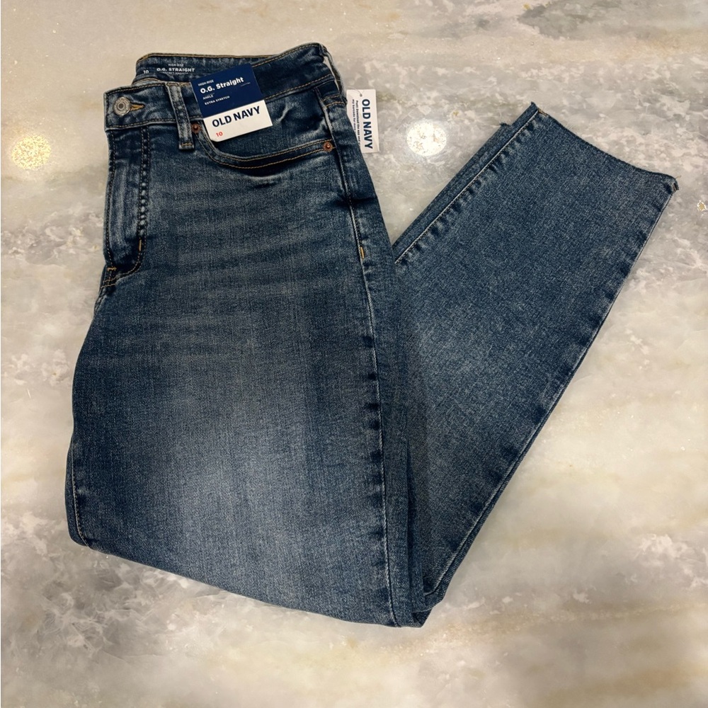 ✨ Old Navy High-Rise O.G. Straight Jeans – Size 10 (NWT!) ✨